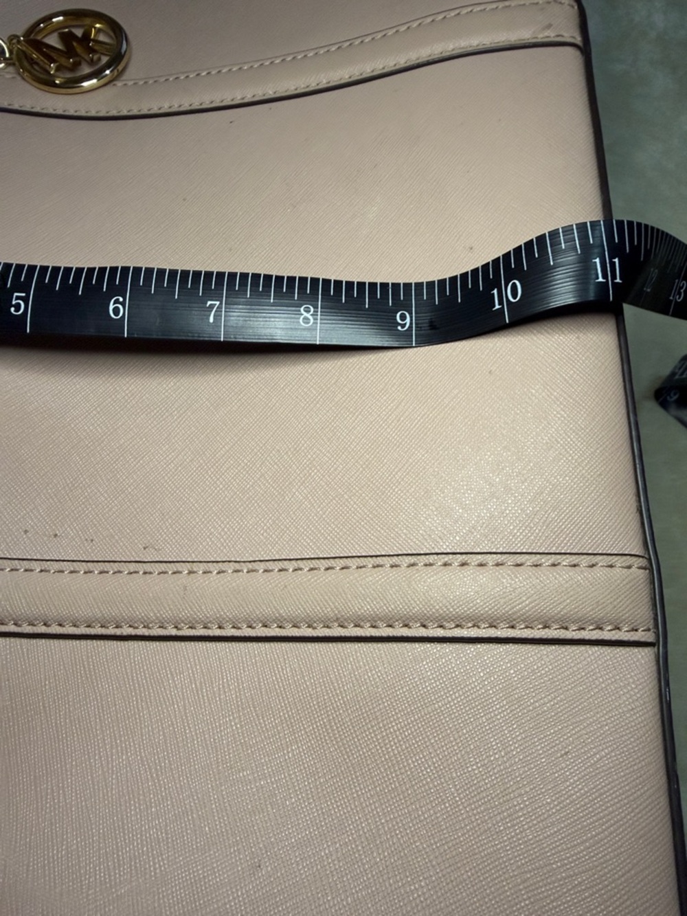 Michael Kors Pink Leather Tote with Matching Wallet - Picture 12 of 15